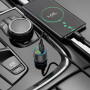 Car Charger & USB C Cable 30W PD QC3.0 — Borofone BZ21 — Black