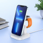 Wireless Charger 3 in 1 — Hoco CW43 — white
