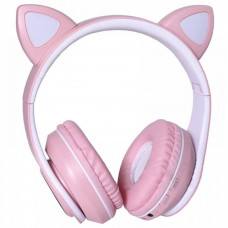 Навушники Bluetooth Tucci K26 LED-Pink