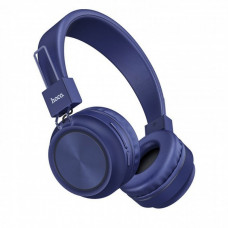 Навушники Bluetooth-Hoco W25 Promise-Blue