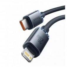 Baseus (CAJY000301) Crystal Shine Series Fast Charging Data Cable Type-C to iP 20W 2m  — CAJY000301 Black