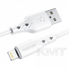 Cable usb to Lightning Borofone BX48  — White
