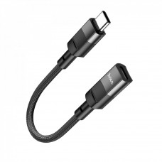 Adapter USB C To Lightning — Hoco U107 — Black