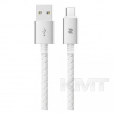 Cable USB to Micro 2.4A (1m) — iMax Leather White
