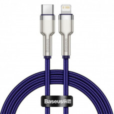 Cable  C to IP PD 20W Baseus (CATLJK-A) Cafule Series Metal 1m  — CATLJK-A05 Purple