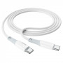 Cable USB C to C 60W (1m) — Hoco X70 — White