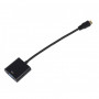 Перехідник Mini HDMI-VGA Black