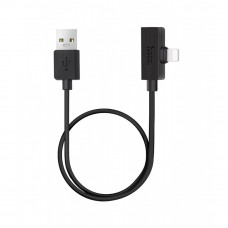 Перехідник USB To Dual Lightning Hoco LS9 Brilliant-1.2 M-Black