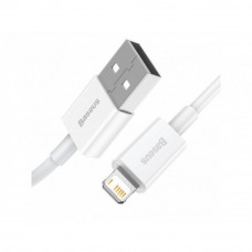 Baseus (CALYS-B) Superior Series Fast Charging Data Cable USB to iP 2.4A 1.5m — CALYS-B02 White