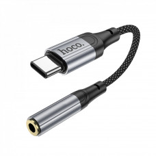 Adapter USB C To 3.5mm — Hoco LS36 — Black