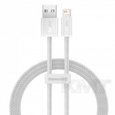 Baseus (CALD000402) Dynamic Series Fast Charging Data Cable USB to iP 2.4A 1m — CALD000402 White