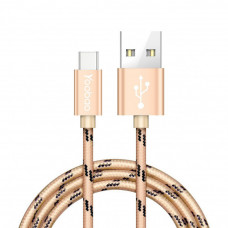 Yoobao (YB415C) Type C USB Cable (1m)  — Gold