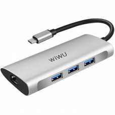 HUB USB C 6 in 1 — WiWU Alpha A631STR