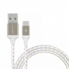 Momax (DTA11) ZERO USB-A to USB-C Cable (1M) — Gold