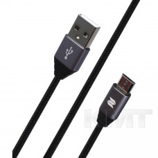 Cable usb to Lightning Rock Space (RCB0509) M5 Metal  — 1m