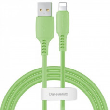 Baseus (CALDC) Colourful Cable USB For iP 2.4A 1.2m — CALDC-06 Green