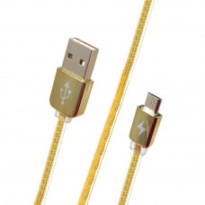 Remax Micro USB Cable (1m) — Gold