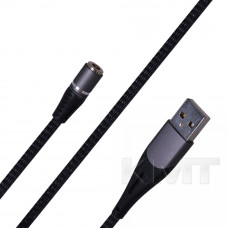 USB Magnetic cable Lightning  XS-025 — Black