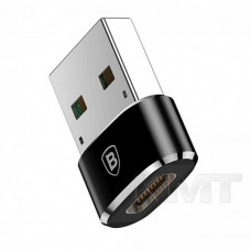 OTG USB Male To Type-C Female Baseus (CAAOTG-01) Black — CAAOTG-01 Black
