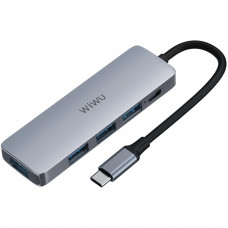 HUB USB C 7 in 1 — WiWU Alpha A731HC