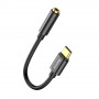 Adapter USB C To 3.5mm — Baseus (CATL54-01) L54 Black — CATL54-01 Black