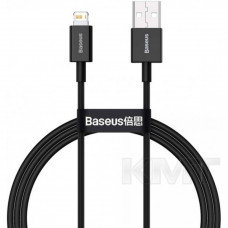 Baseus (CALYS-A) Superior Series Fast Charging Data Cable USB to iP 2.4A 1m  — CALYS-A01 Black