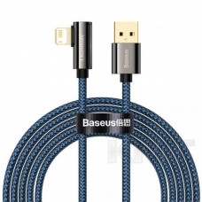 Baseus (CACS000103) Legend Series Elbow Fast Charging Data Cable USB to iP 2.4A 2m  — CACS000103 Blue
