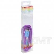 LED Lightning USB Cable (1m) — Black