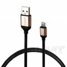Cable usb to Lightning iMax  (USB 3.0) — 2m — Black