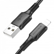 Cable usb to Lightning Borofone BX80  — Black