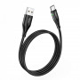 Cable USB C 2.4A (1.2m) — Hoco U93 — Black