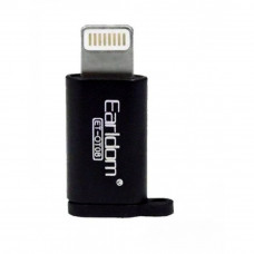 Переходник Earldom ET-OT08 — Lightning To Micro Adapter Black