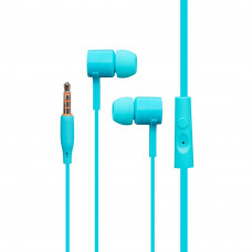 Навушники з мікрофоном 3.5 mm-Celebrat Sky-1-Blue