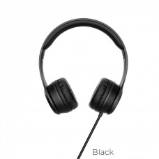 Наушники с микрофоном « Hoco - W21 Graceful charm »  — Black
