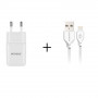 Joyroom L-L119 UMI (EU) — Home Charger Set (Lightning)(1 USB) (2.4 A) — White