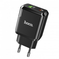СЗУ « Hoco - N5 Favor » PD20W+QC3.0  — (EU) — Black