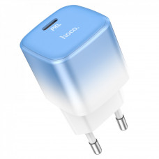 Home Charger | 20W | PD3.0 — Hoco C101A — Ice Blue