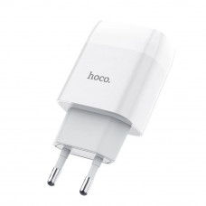 СЗУ « Hoco - C72A Glorious » — 1 USB — (EU) — White