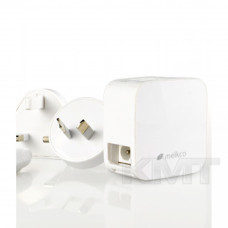 Melkco (MKTRT1WE) Home Charger (2USB)( 2.1A) — White