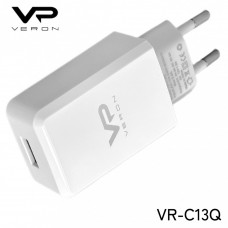 Home Charger Veron « VR-C13Q »  3.0A (18W) — White