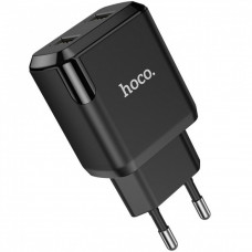 СЗУ « Hoco - N7 Speedy » — 2 USB — (EU) — Black