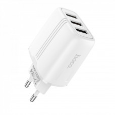 СЗУ « Hoco - N15 Amazing » — 3 USB — (EU) — White