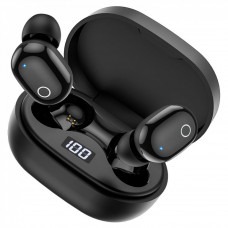 Bluetooth гарнітура TWS — Borofone BW06 Manner — Black