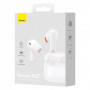 Bluetooth гарнітура TWS-Baseus (NGTW1900) Bowie M2+ — NGTW190002 White
