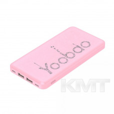 Yoobao KJ03 Power Bank — 10000 mAh — Pink